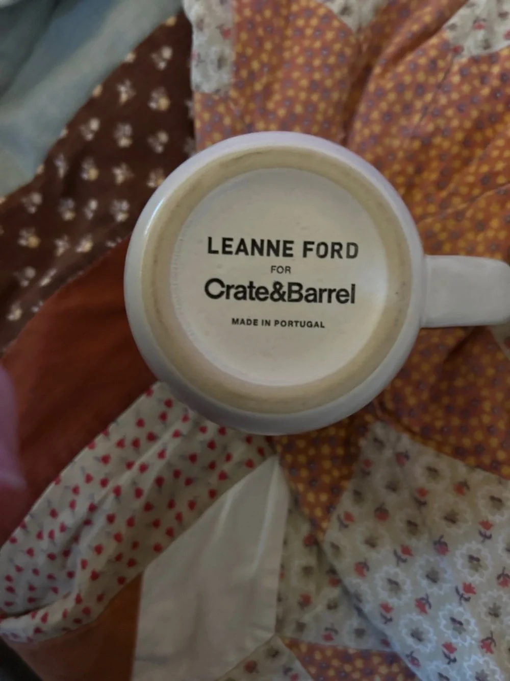 Range 12-oz. Mug by Leanne Ford crate&barrel